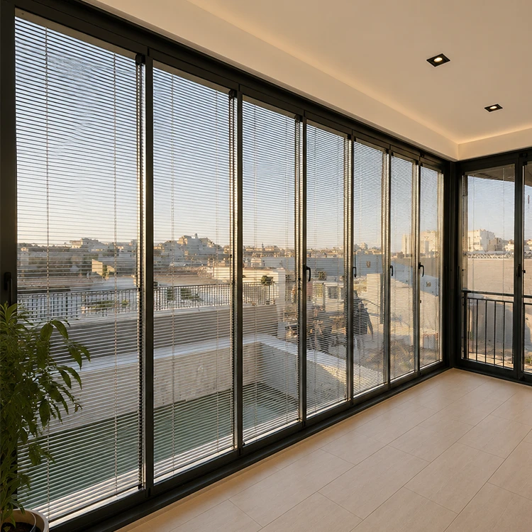 Katlanır cam balkon sistemi
